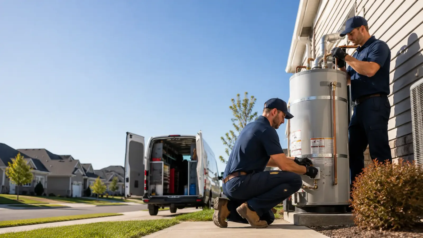 Water Heater Installation in Wheatland, OK